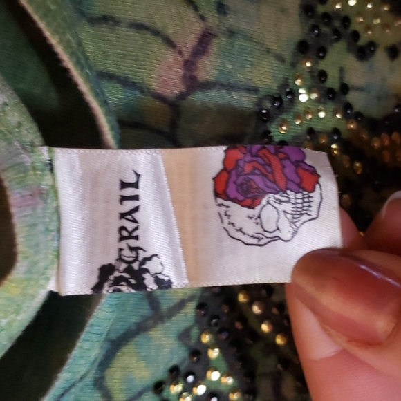 Colorful Mushroom Grail T-Shirt - Picture 5 of 5